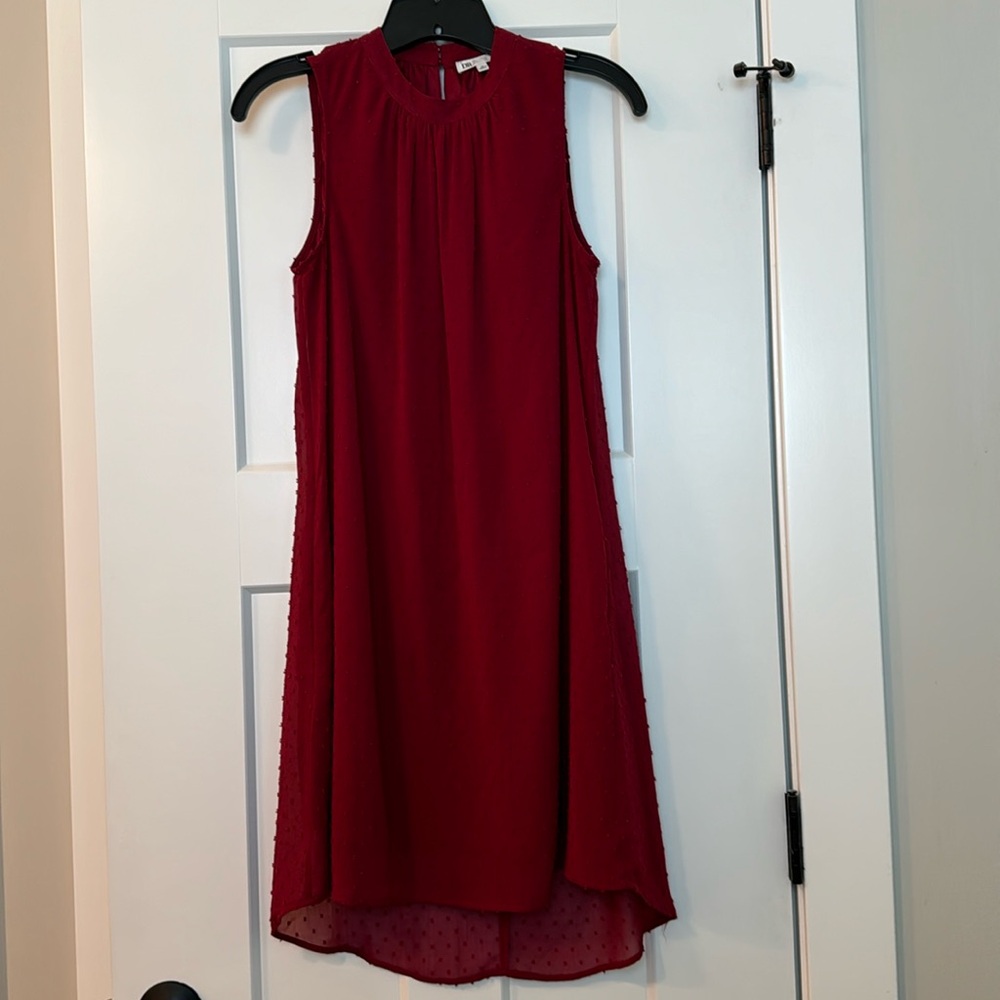 XS Red Swing Dress
